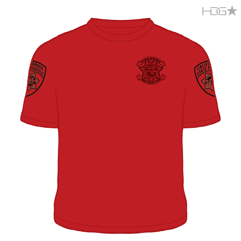 California Parole Rangemaster Red T-Shirt – HDG Tactical