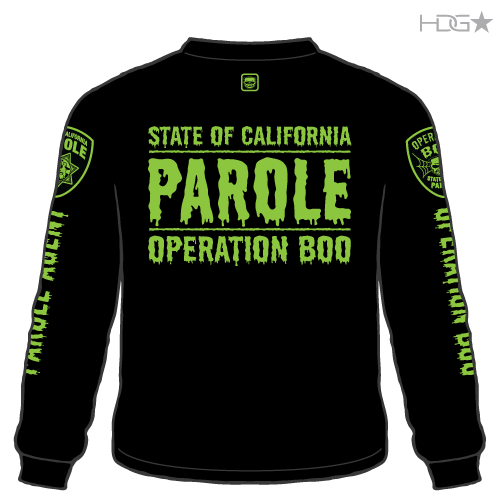 Operation Boo Raid Shirt “Franken Boo” Black Long Sleeve – HDG Tactical
