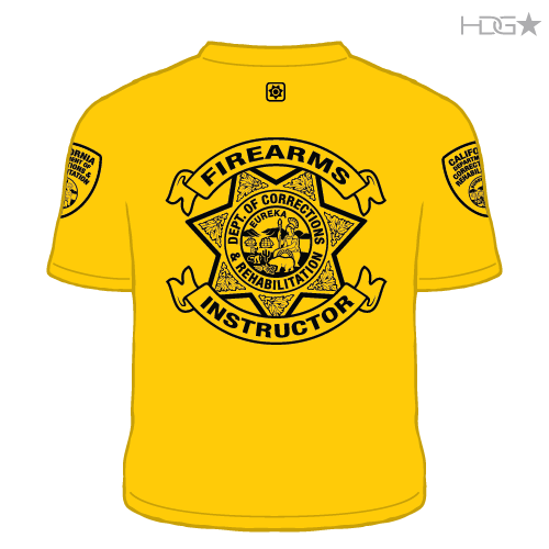 CDCR Rangemaster Gold T-Shirt – HDG Tactical