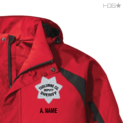 Sheriff Ranger Coat Tuolumne County Sheriff Range Instructor Red Jacket – HDG Tactical