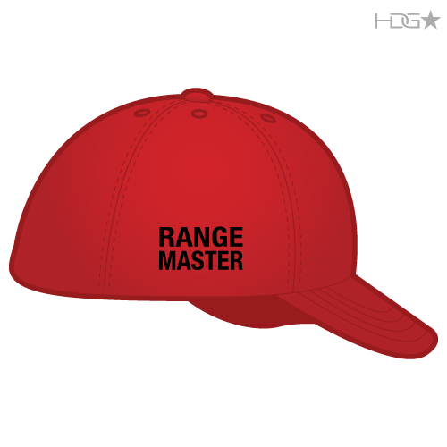CDCR Rangemaster Red FLEXFIT® Hat – HDG Tactical