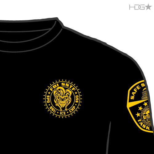 FBI SSTF Sacramento Black Premium Performance T-Shirt – HDG Tactical