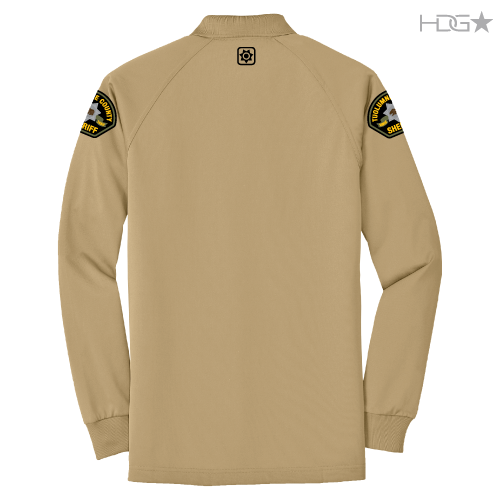 Tuolumne County Sheriff Sand Long Sleeve Tactical Polo | HDG Tactical